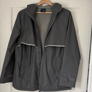 Charles River Apparel Dark Gray Utility Jacket